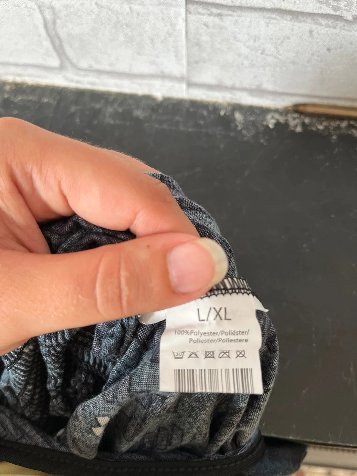 Combinação fluida preta com estampas – T40/42 – photo 2
